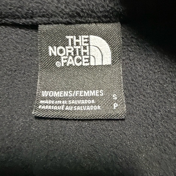 The North Face 1/4 Zip Womens Small Black Casual Fleece Winter Pullover - Picture 2 of 6